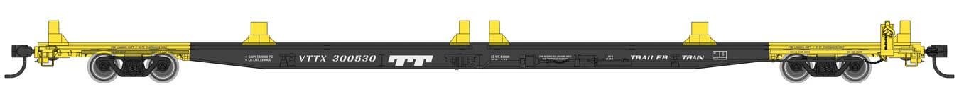 9105543 HO G85 Flatcar VTTX #300530