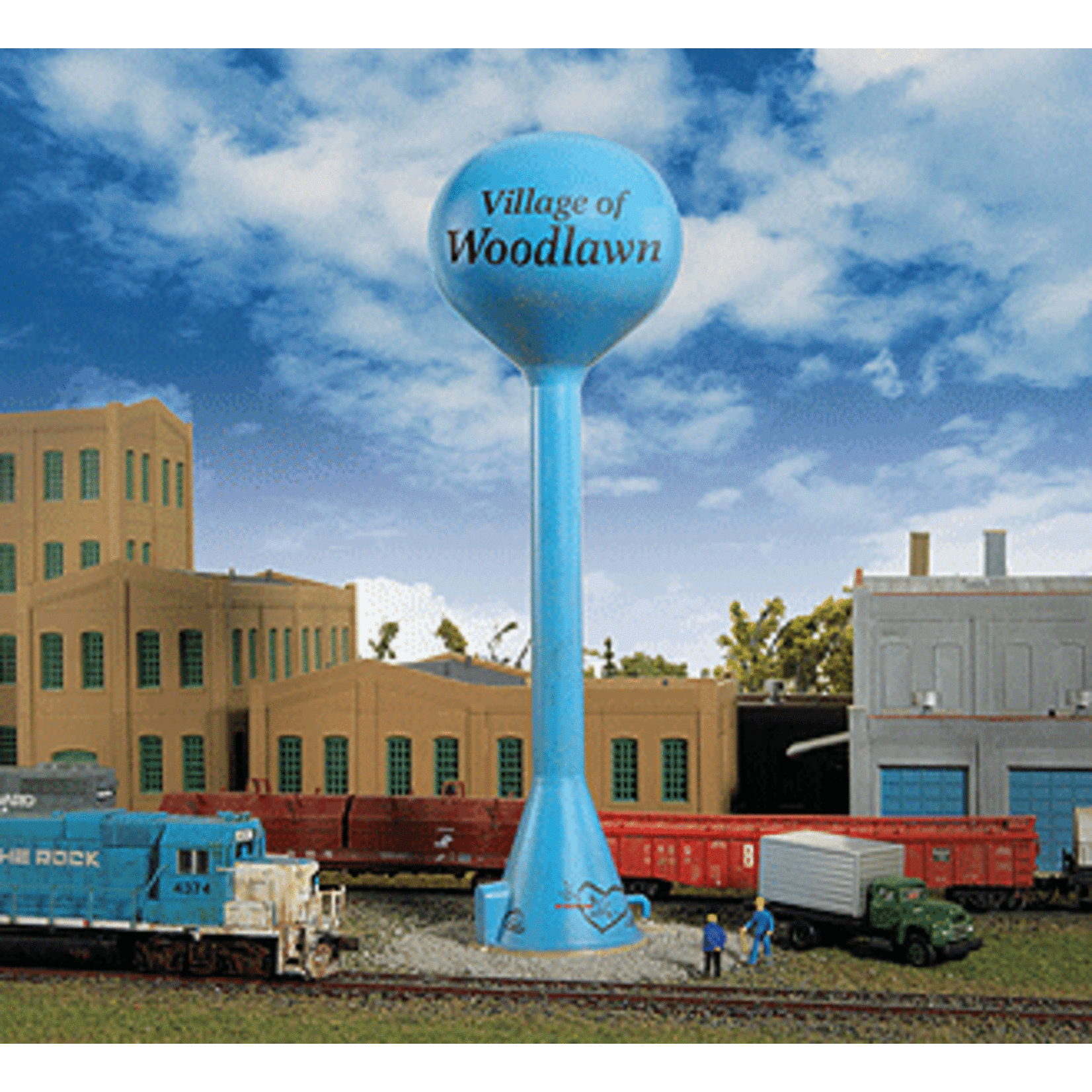Walthers 9333814 N Modern Water Tower Kit