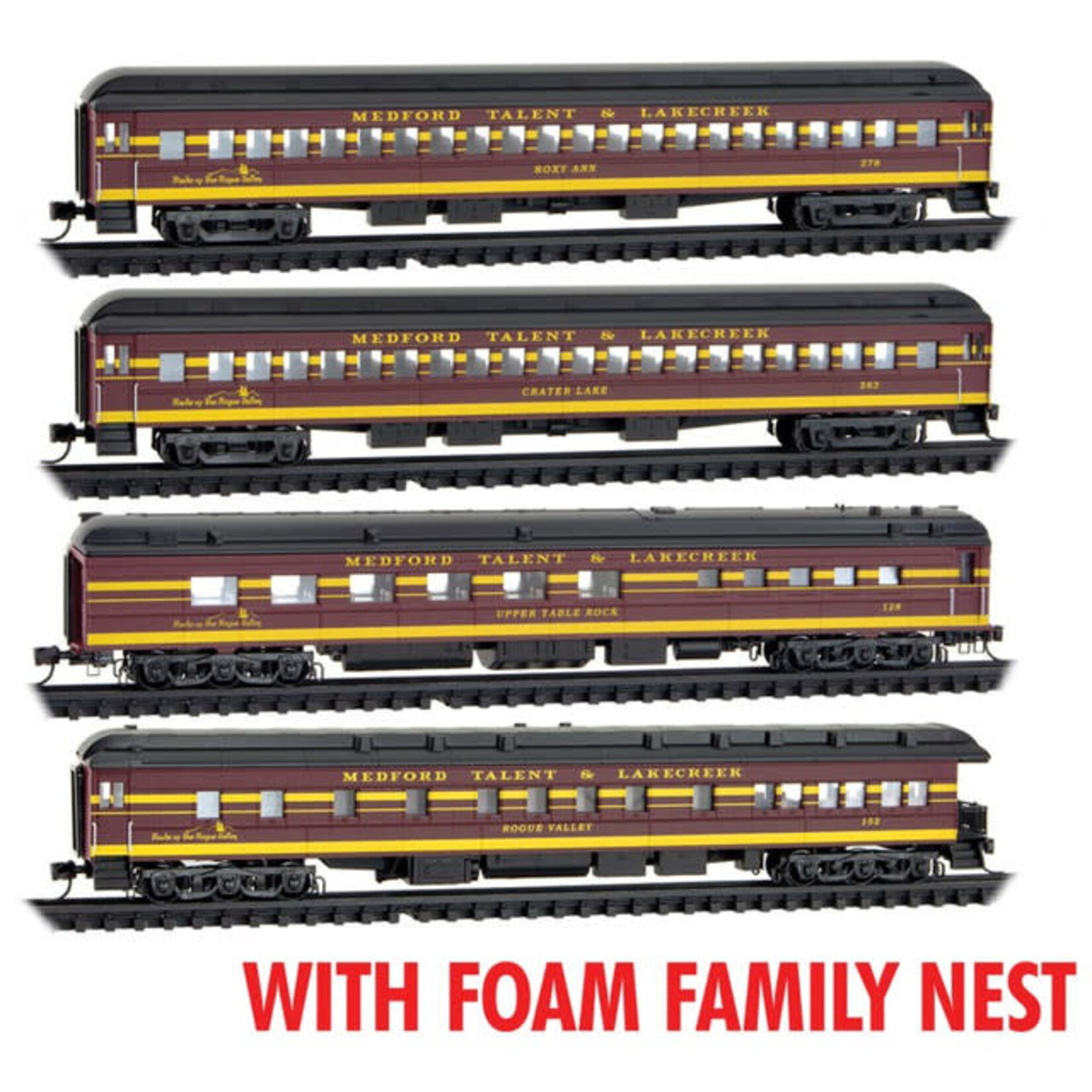 Micro Trains Line 99302237 N MT&L Heavyweight 4-pk FOAM