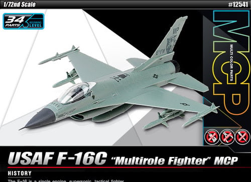 12541 F-16C USAF Multirole Fighter MC