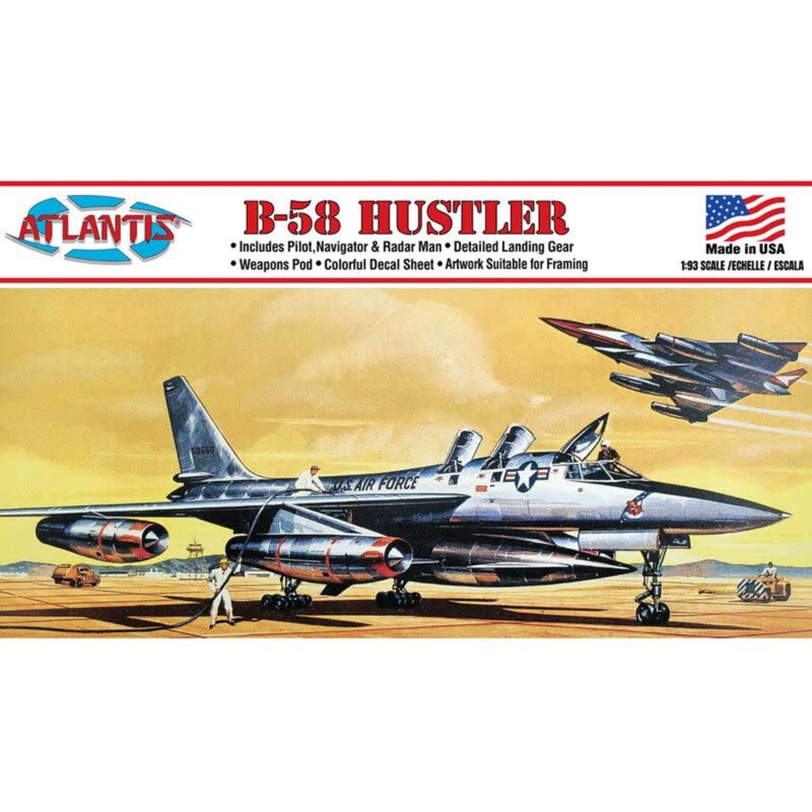 Atlantis 252 Convair B-58 Hustler Jet