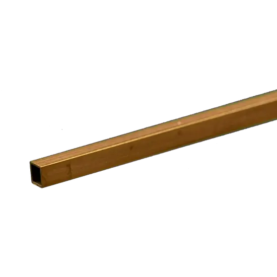 8152 Square Brass Tube 5/32in x .014in x 12in