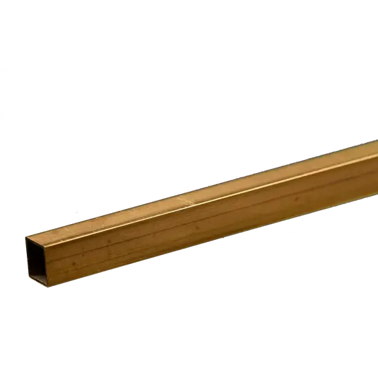 8154 Square Brass Tube 7/32in x .014in x 12in