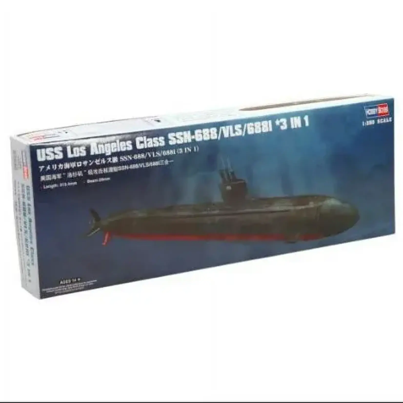 Hobby Boss 83530 USS Los Angeles Class SSN668/VLS/688I Submarine (3 in 1)