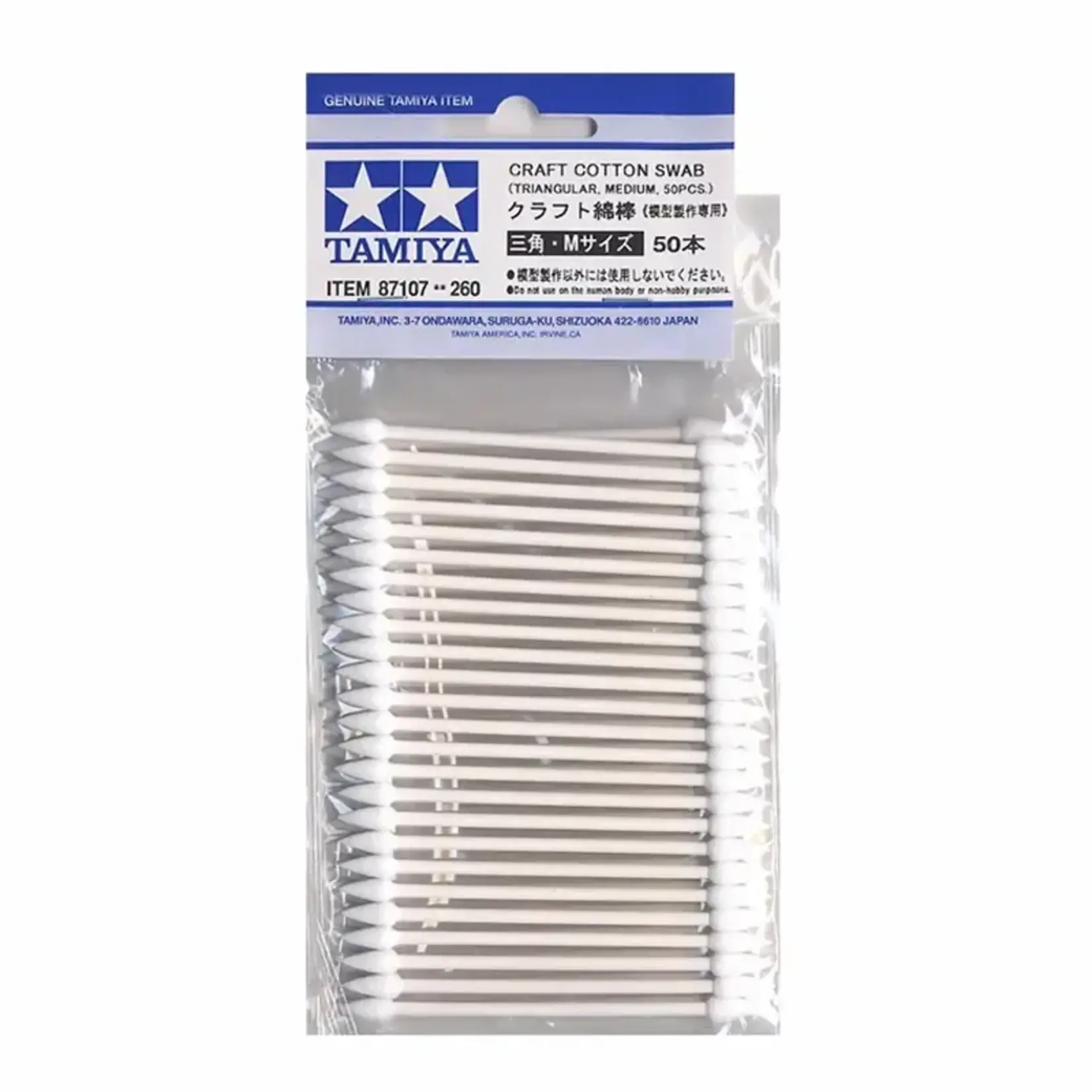 Tamiya 87107 Craft Cotton Swab Triangular Medium