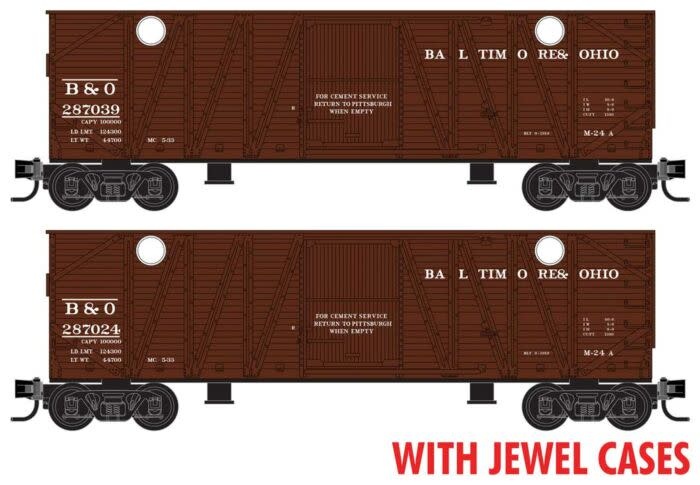 98302210 N B&O Cement Hopper 2 Pack - Jewel Cases