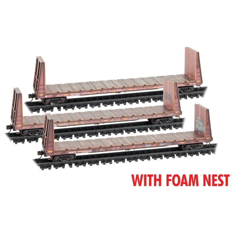 99305051 N BNSF Weathered - 3 Pack FOAM Insert