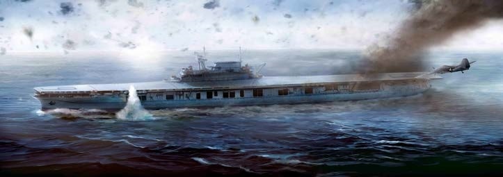 14224 1/700 USS Enterprise CV6 Aircraft Carrier