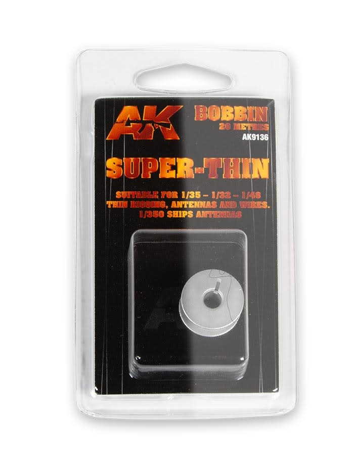 9136 Super Thin Elastic Rigging Thread 20m Long - Chuck's Trains ...