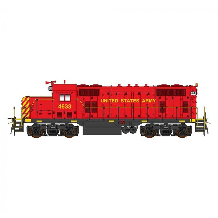 49834-03 HO GP16 Paducah Loco - United States Army Rd# 4635