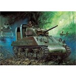 Academy 13562 1/32 M4A2 Sherman Pacific Theater US Marines Tank