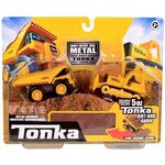 Schylling Tonka Metal Movers - Mighty Dump & Bulldozer