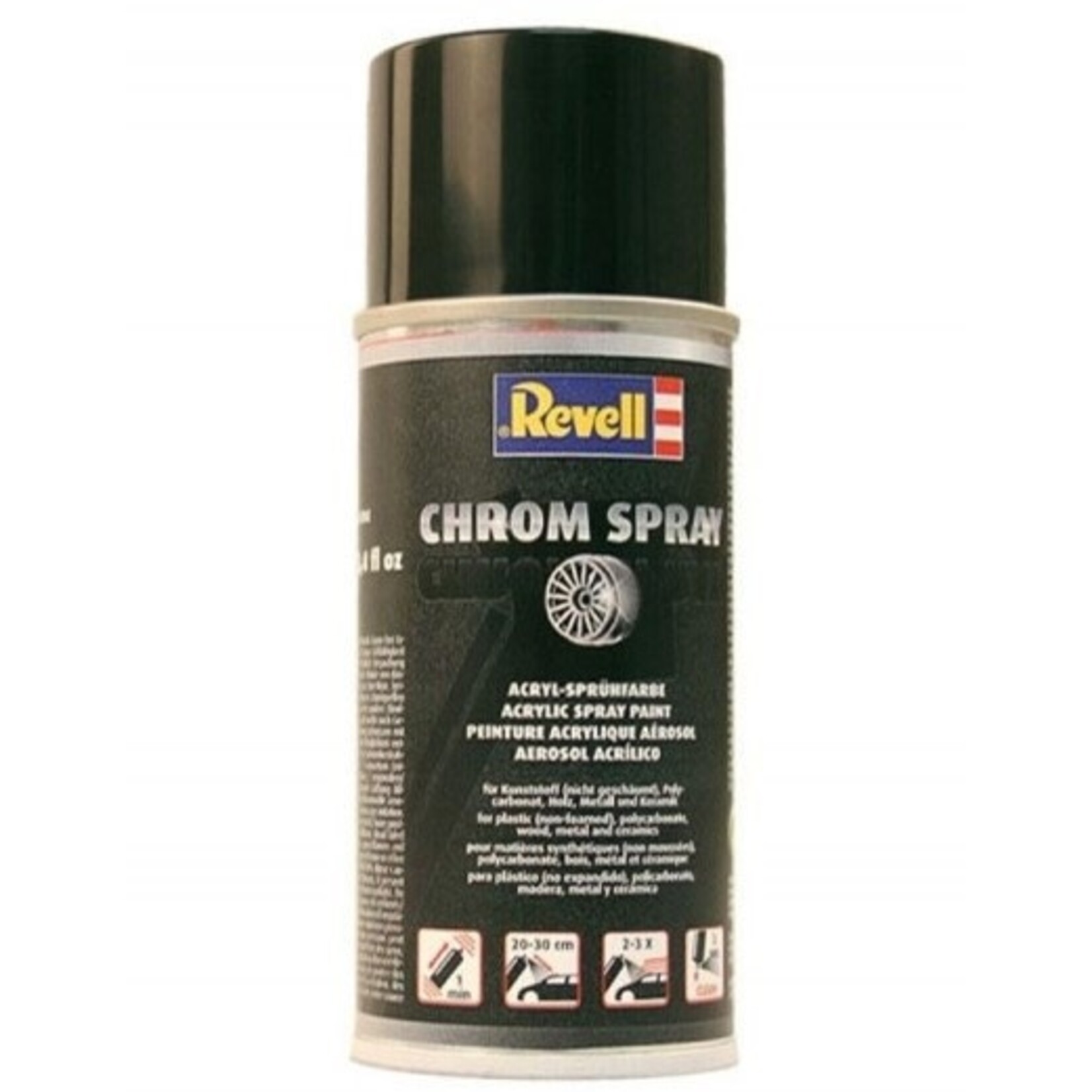 Revell 39628 Acrylic Chrome Chrom Spray 150ml
