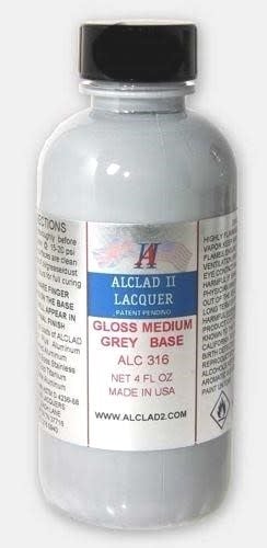 316 Gloss Medium Grey Base 4oz