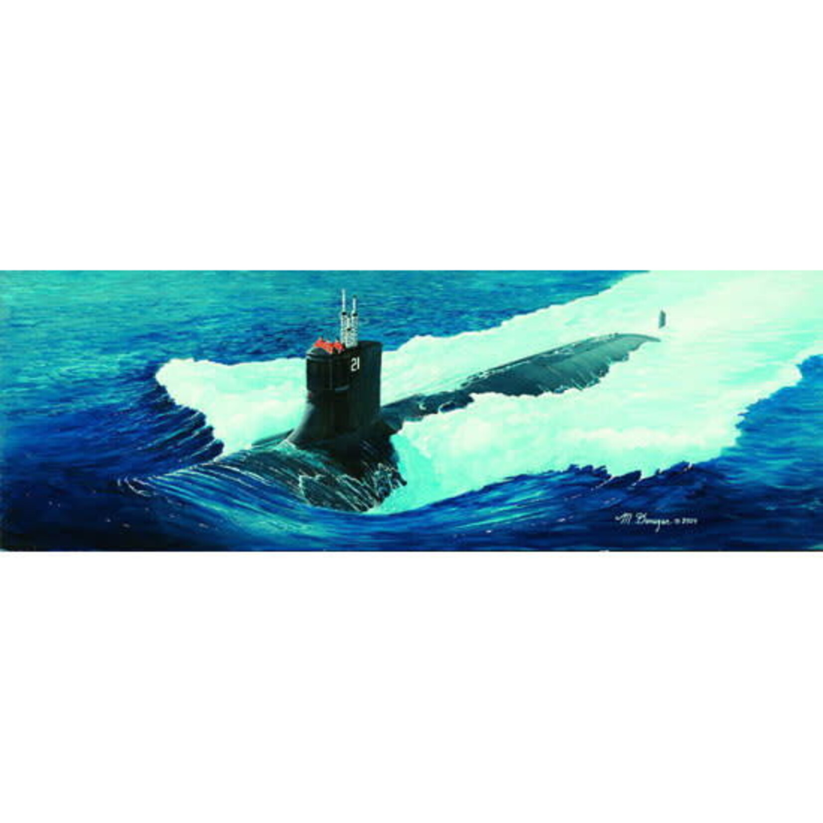 Trumpeter 5904 1/144 USN Seawolf SSN21 Attack Submarine