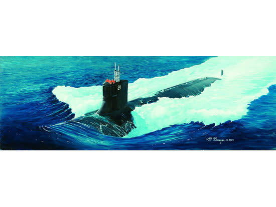 5904 1/144 USN Seawolf SSN21 Attack Submarine
