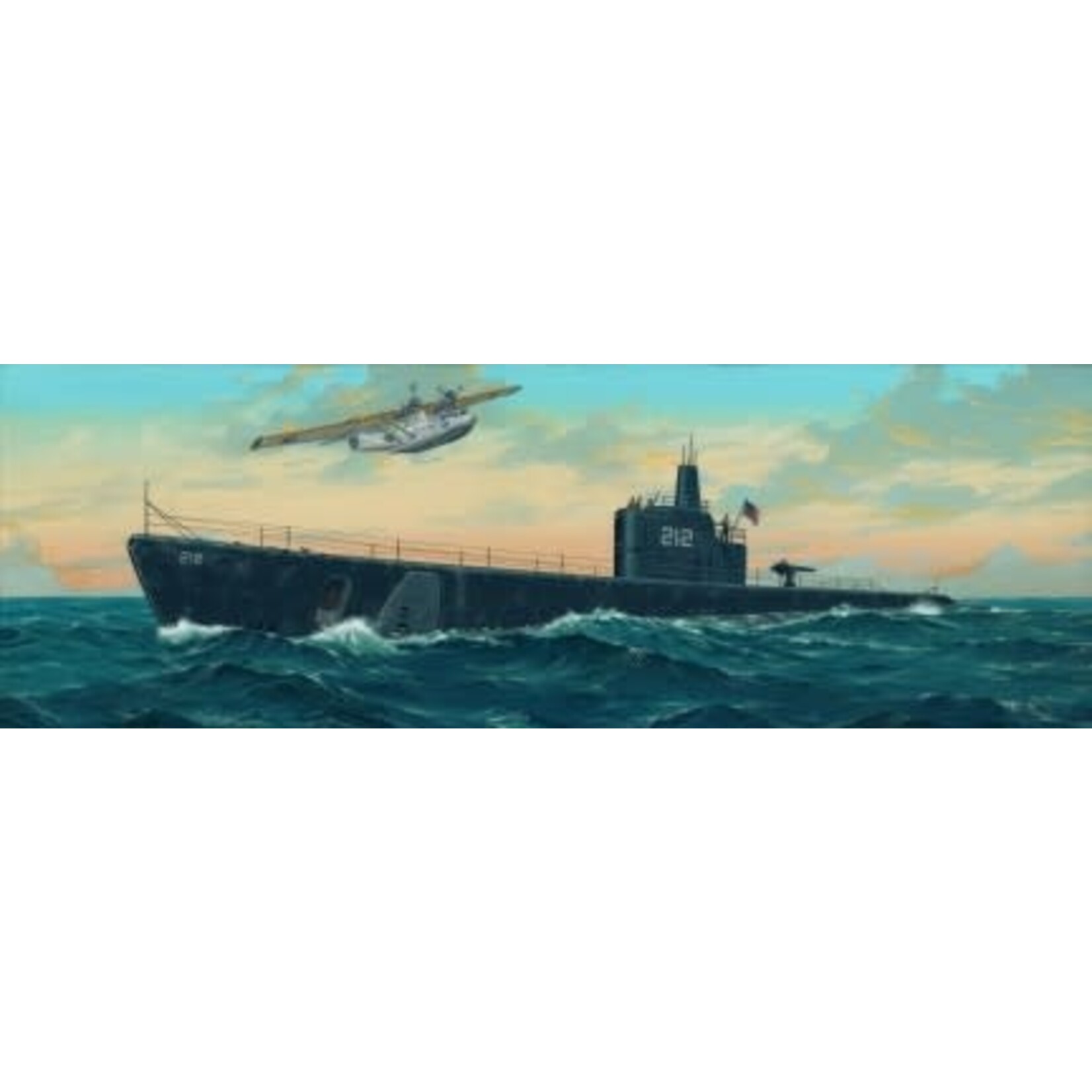 Trumpeter 5905 1/144 USS Gato SS212 Submarine 1941