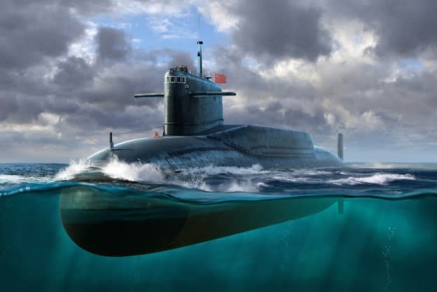 5910 1/144 PLA Chinese Navy Type 092 Xia Class Submarine