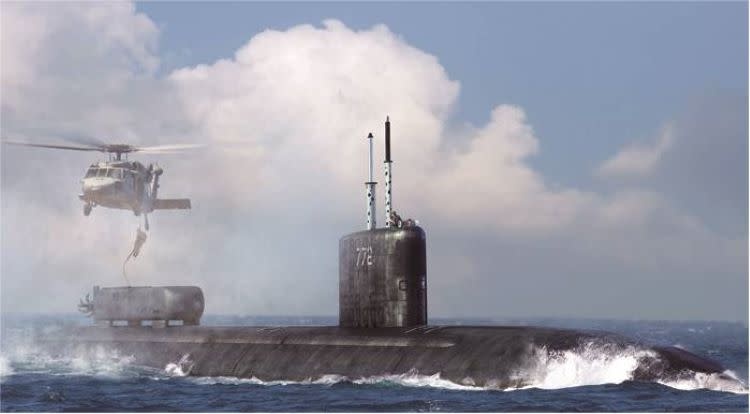 83531 1/350 USS Greeneville SSN772 Submarine