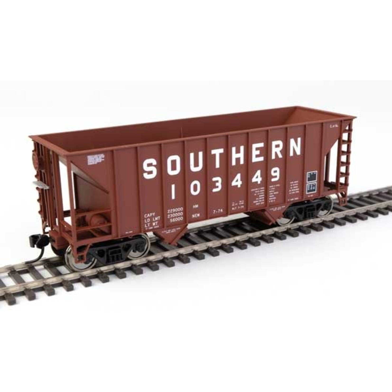 Walthers 91056622 HO 2 Bay Hopper Southern 103449