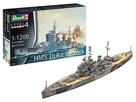 05182 1/1200 HMS Duke of York Battleship