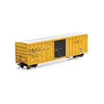 Athearn 26732 HO RTR 50' FMC Combo Door Box, ABOX/Late #50078