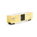 Athearn 26734 HO RTR 50' FMC Combo Door Box, ABOX #51180