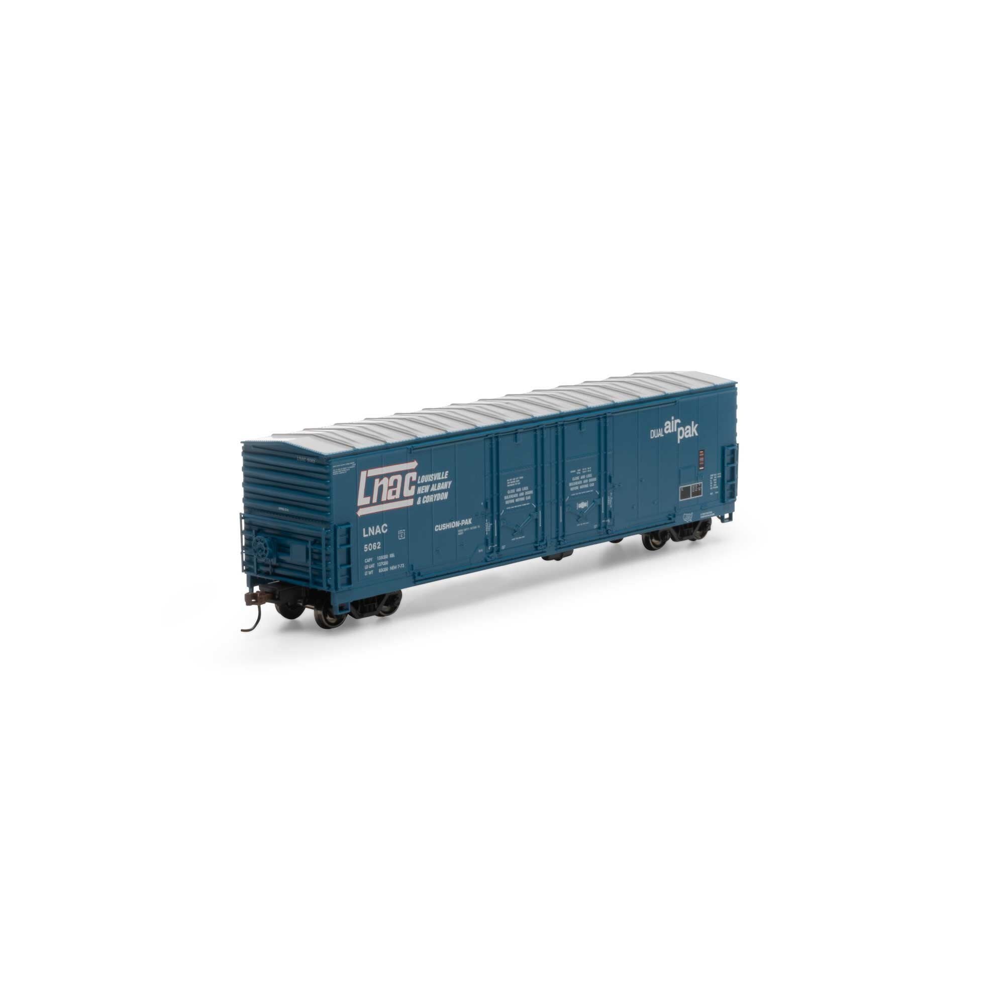 67952 HO RTR 50' Evans DD Plug Box. LNAC #5062