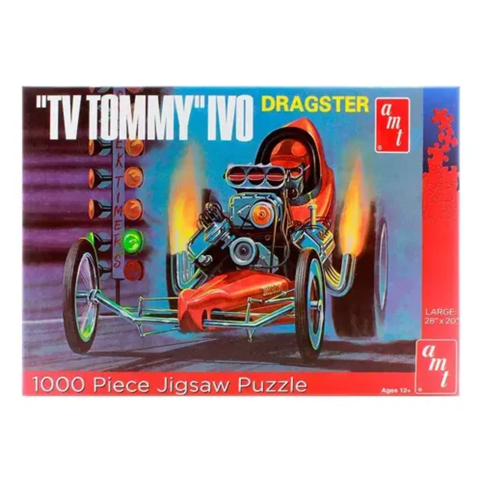 AMT 91 AMT "TV Tommy Ivo" Dragster 1,000 pc Jigsaw Puzzle