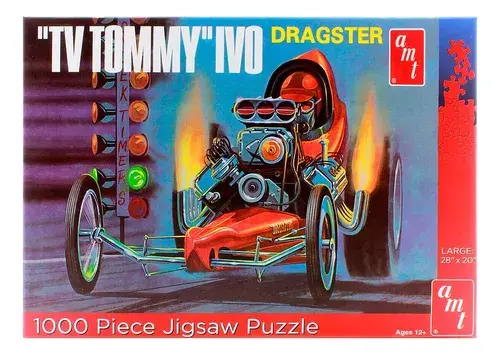 91 AMT "TV Tommy Ivo" Dragster 1,000 pc Jigsaw Puzzle