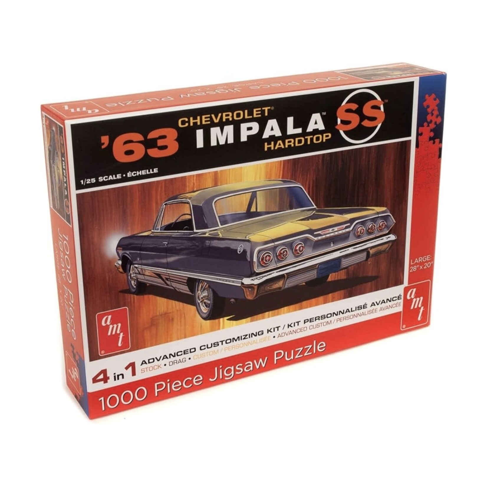 AMT 94 AMT 1963 Chevy Impala Hardtop 1,000 pc Jigsaw Puzzle