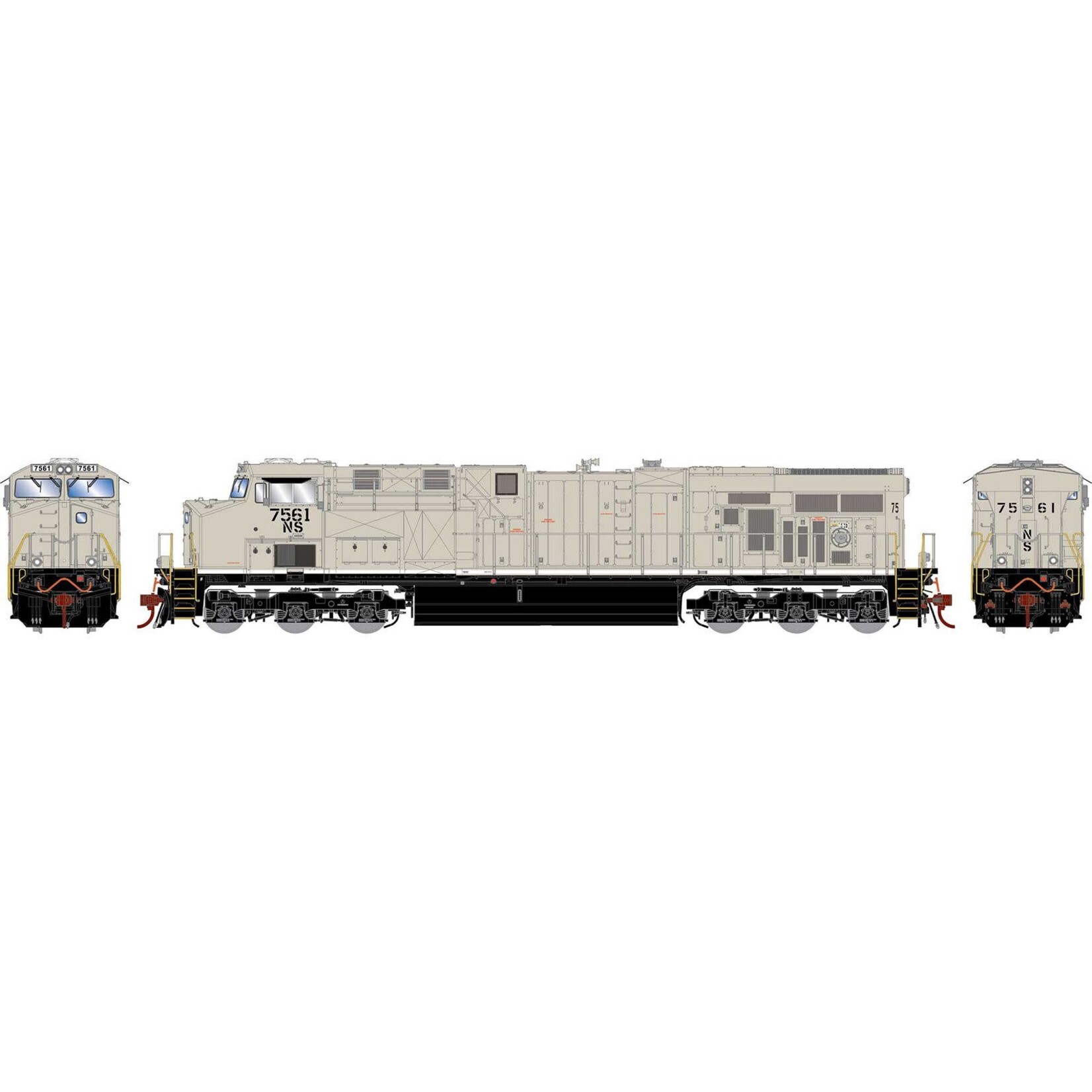 Athearn Genesis 83196 HO ES40DC w/DCC & Sound, NS/Primer #7561