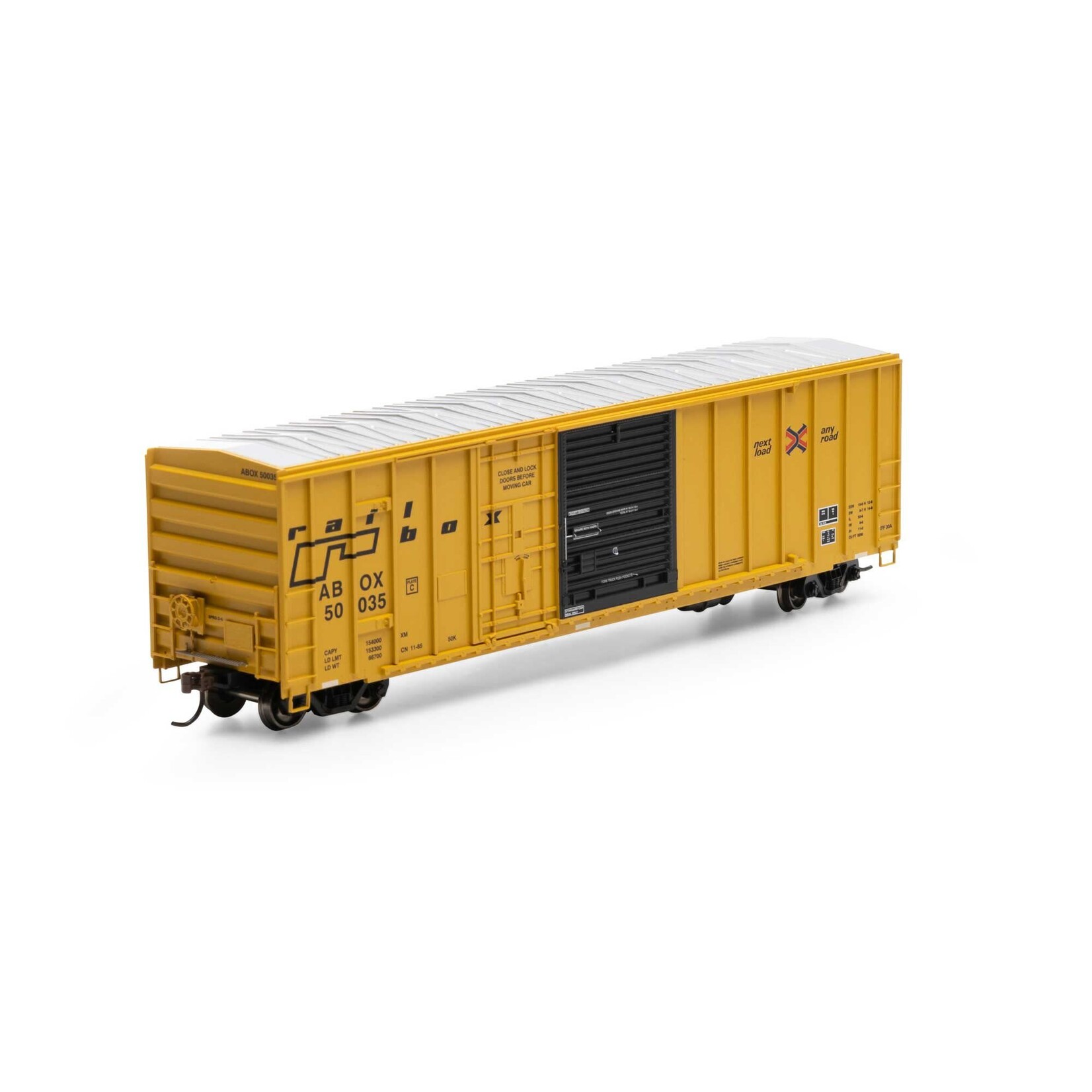 Athearn 26731 HO RTR 50' FMC Combo Door Box, ABOX/Late #50035