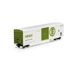 Athearn 26743 HO RTR 50' FMC Combo Door Box, MD&W #10004