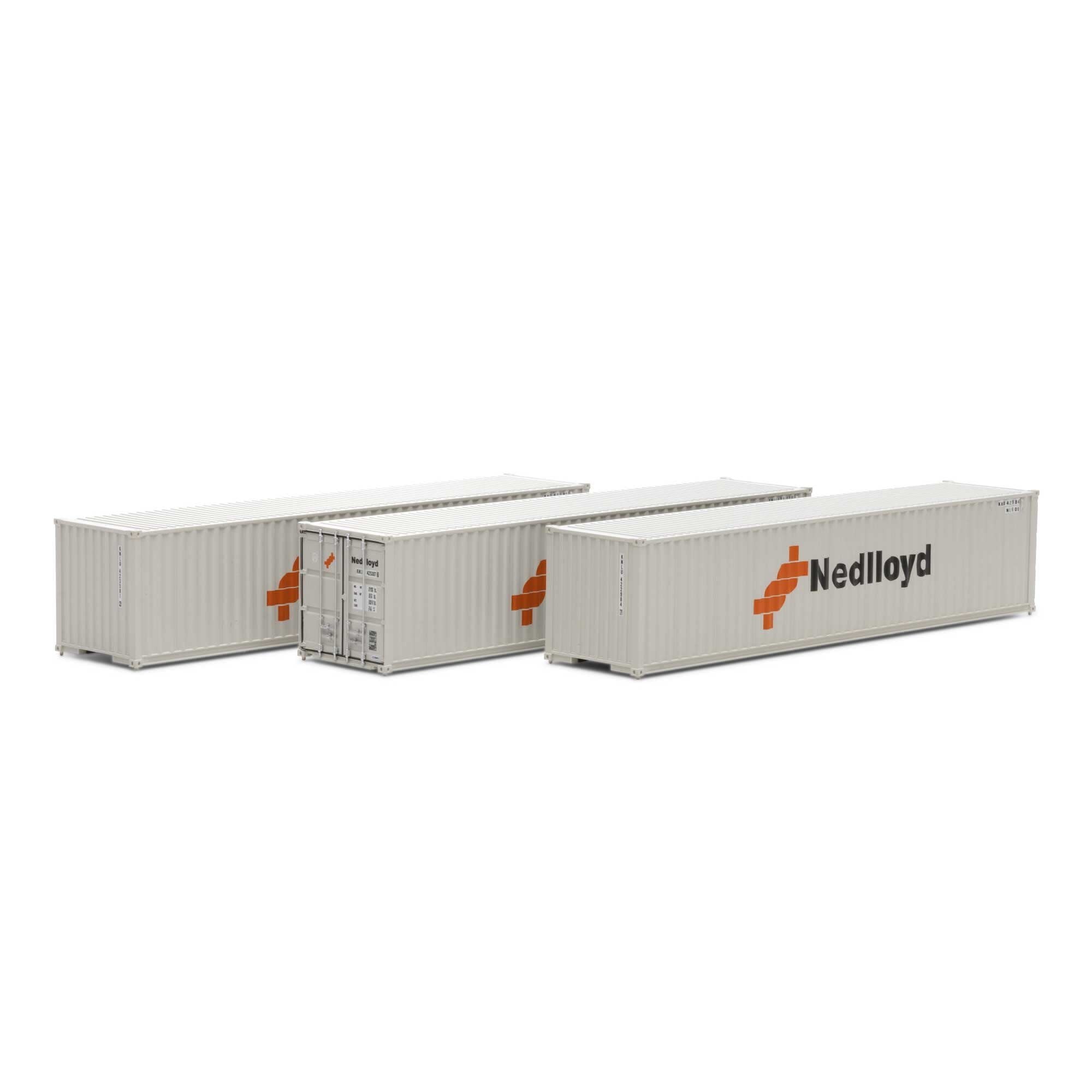 27055 HO 40' Corrugated Low Container, Nedlloyd # 1 (3)