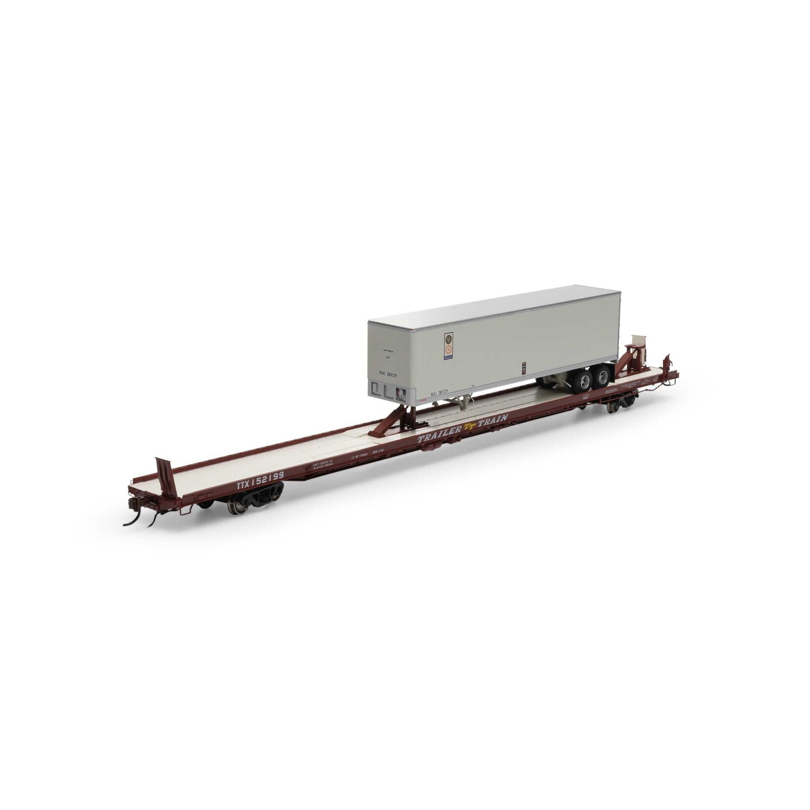 Athearn Genesis 69605 HO F89F Trailr/40' Trailer, TTX #152199, Realco