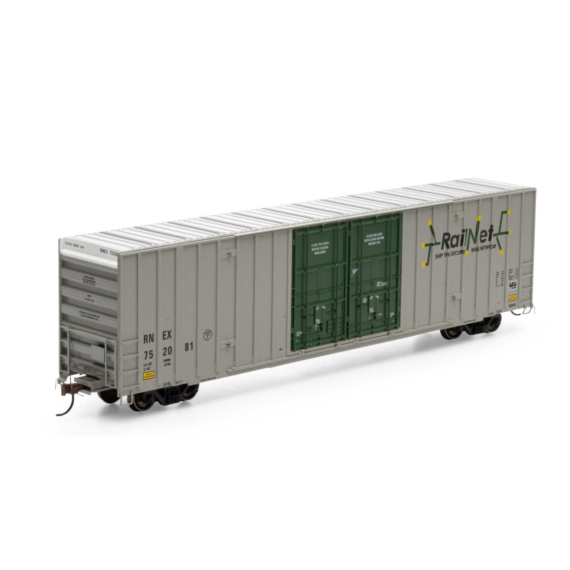 75302 HO RTR 60' Gunderson Box, RNEX #752081
