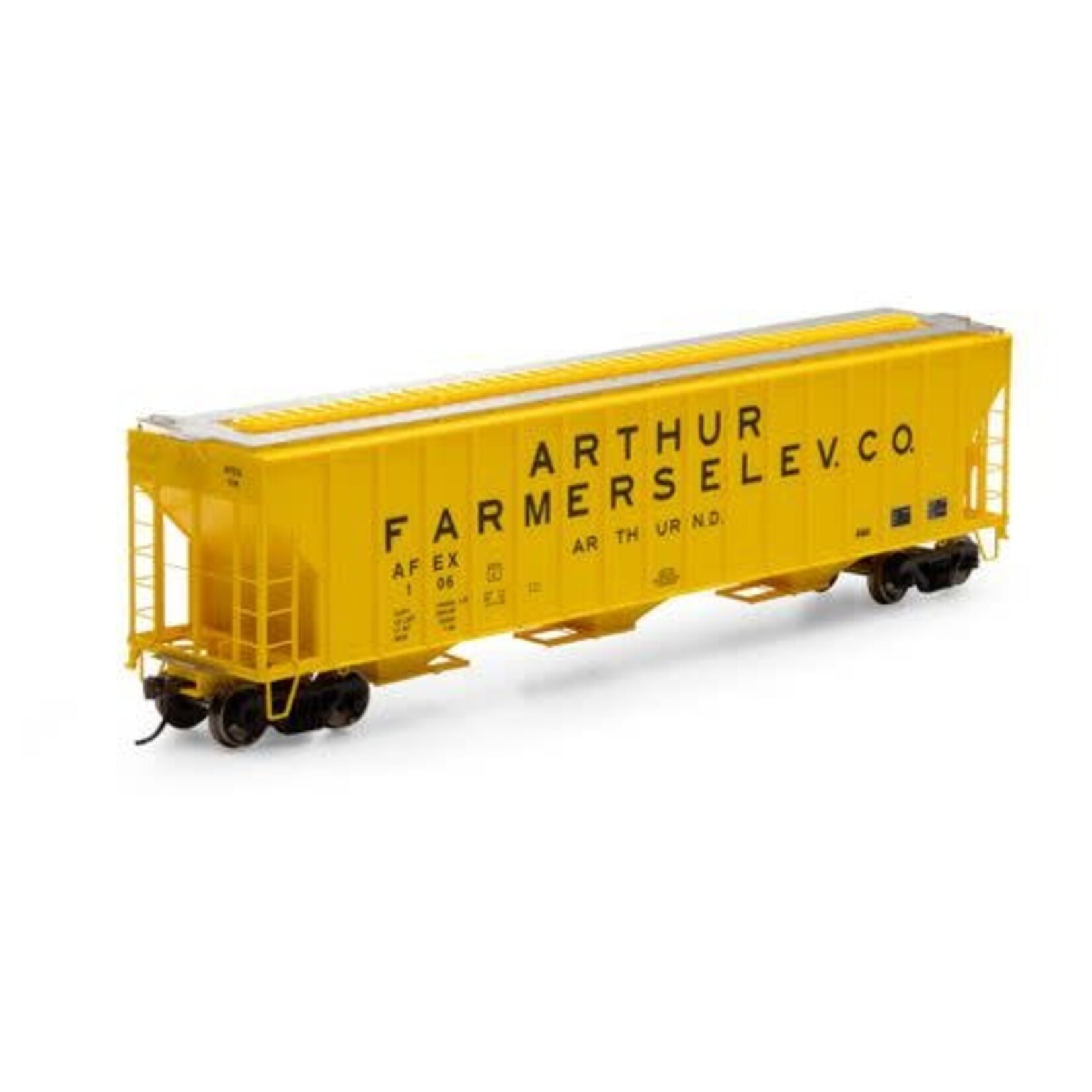 Athearn 81577 HO RTR FMC 4700 Covered Hopper, AFEX #106