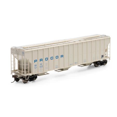 81586 HO RTR FMC 4700 Covered Hopper, UNPX #121022