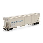 Athearn 81587 HO RTR FMC 4700 Covered Hopper, UNPX #121061