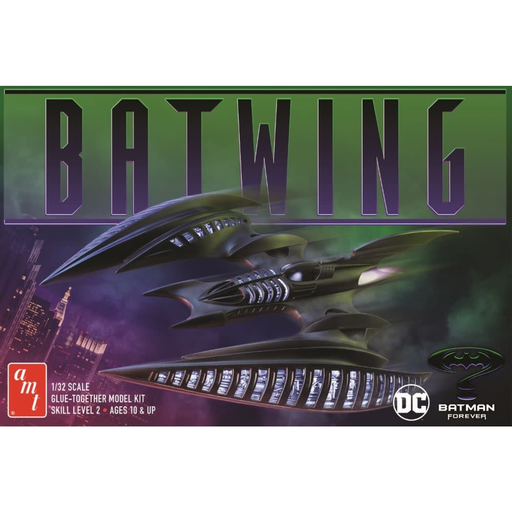 AMT 1290 1/32 Batman Forever Batwing Vehicle