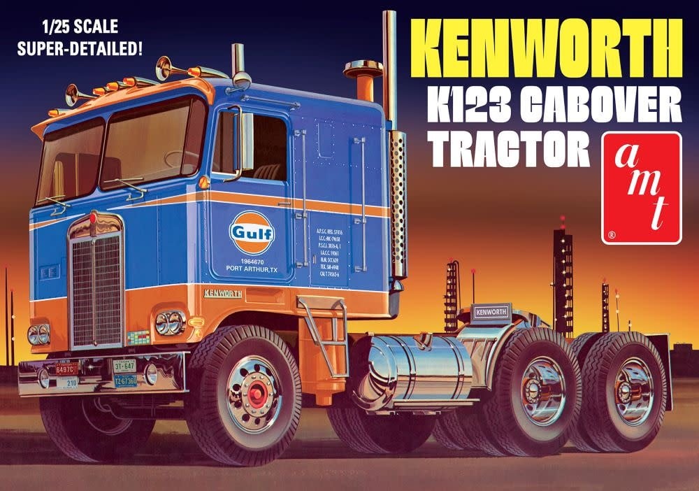 1433 1/25 Gulf Kenworth K123 Cabover