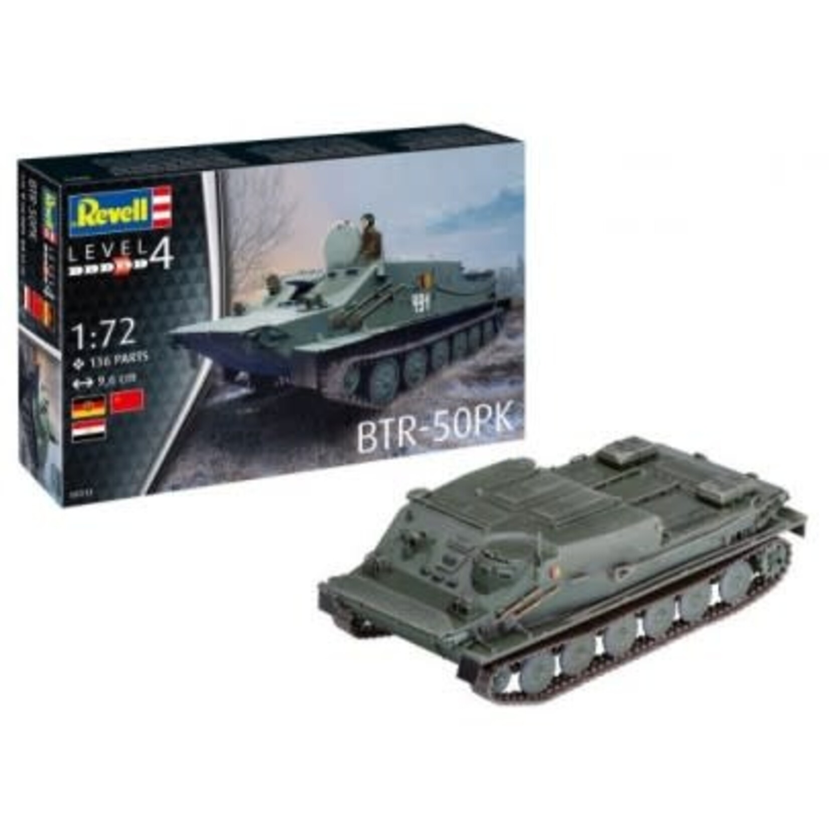Revell 3313 1/72 BTR50PK Tank