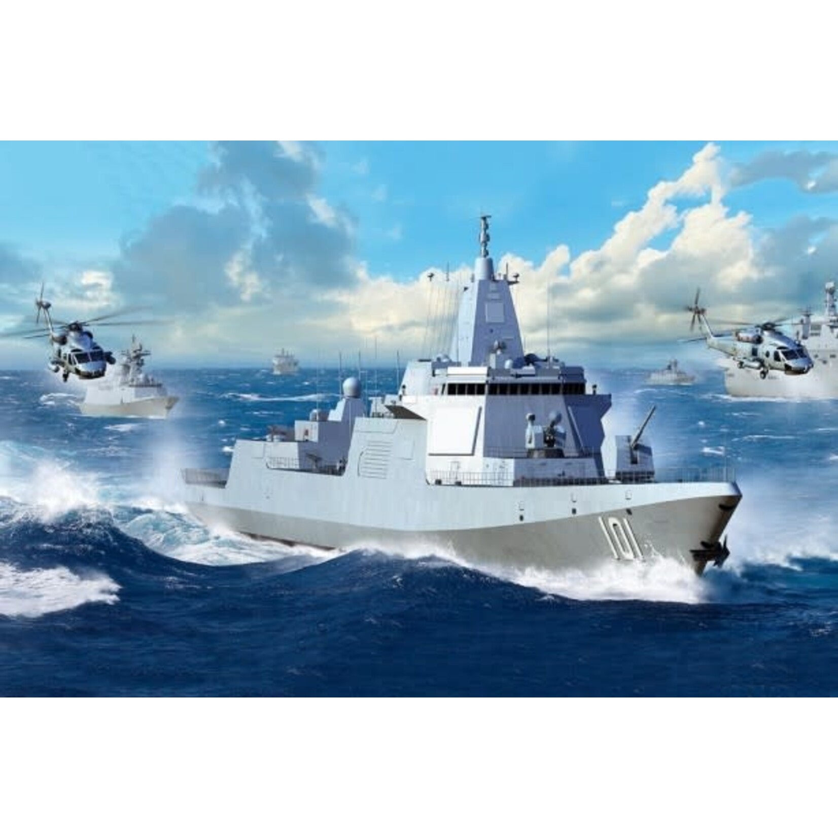 Trumpeter 3620 1/200 PLA Chinese Navy Type 055 Destroyer