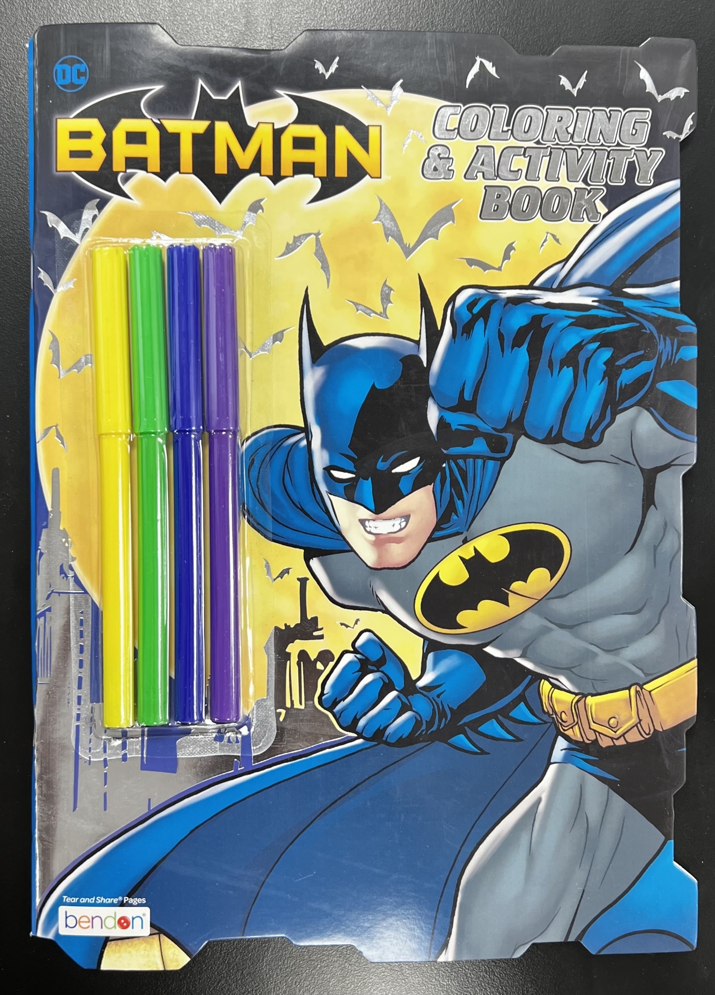 Bendon 1097431 DC Batman Coloring & Activity Book - Chuck's Trains ...