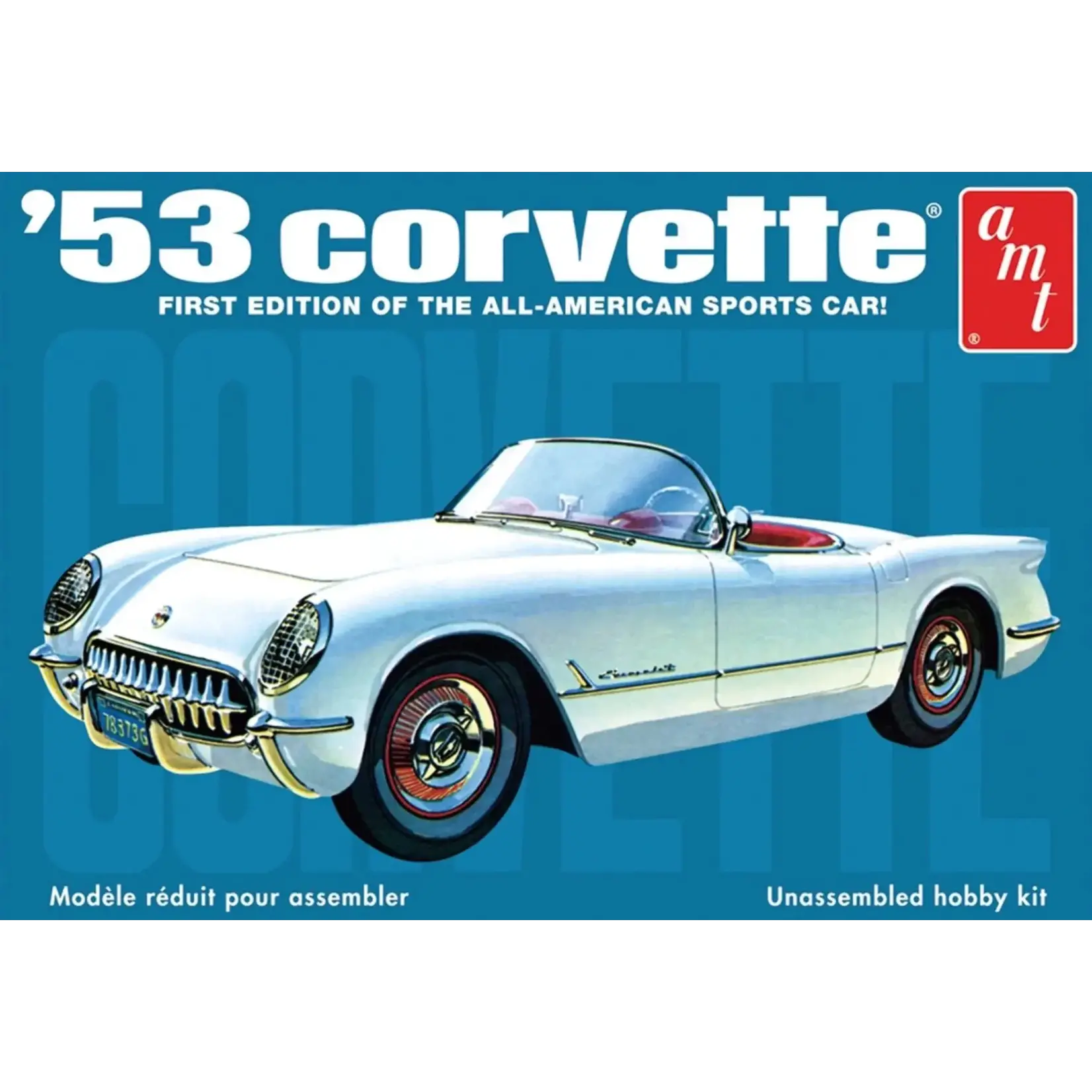 AMT 910 1953 Chevrolet Corvette  1:25