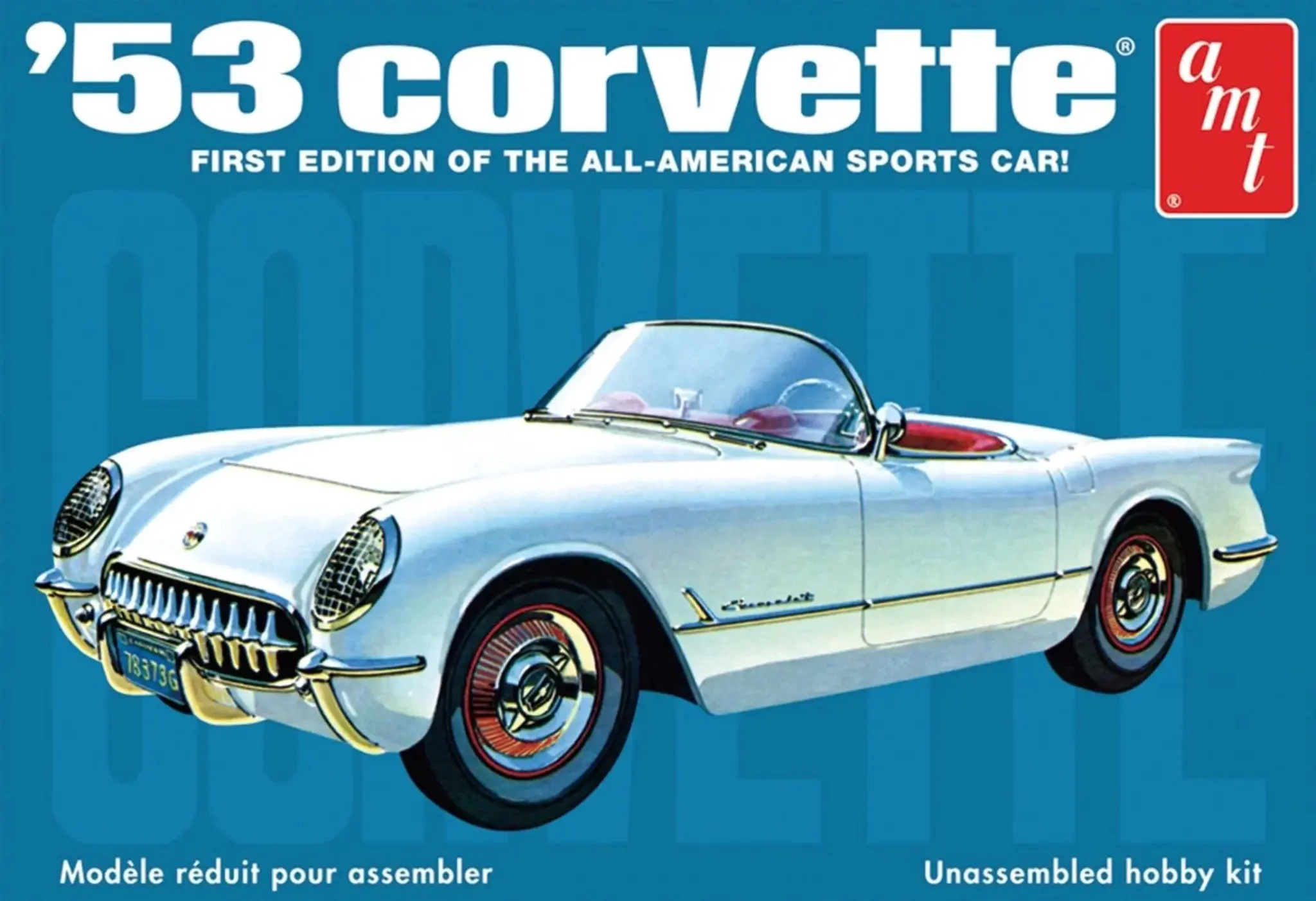 910 1953 Chevrolet Corvette 1:25