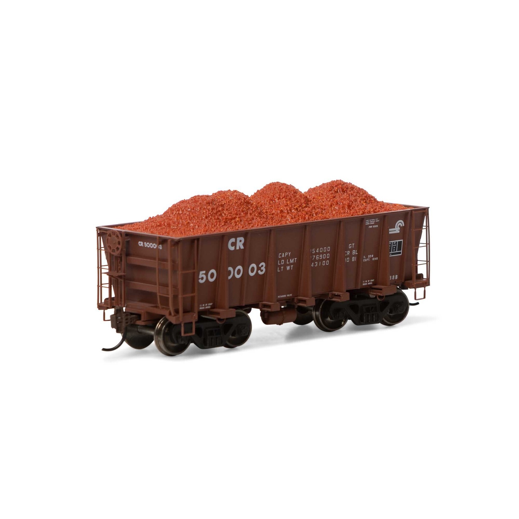 Athearn 97951 HO 26' Ore Low Side w/Load, CR 500003