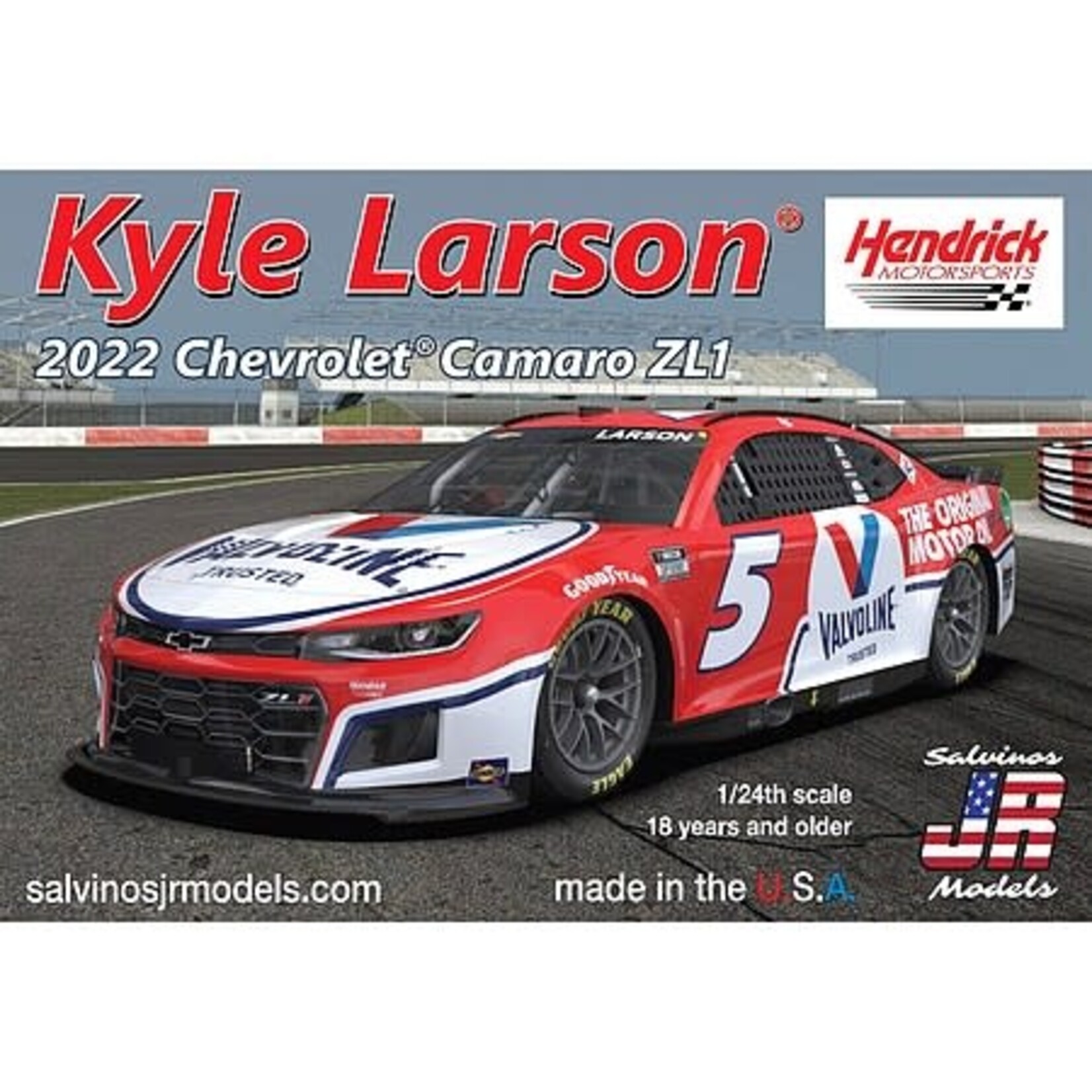 Salvino 31252 Hendrick Motorsports Kyle Larson 2022 Camaro - Red