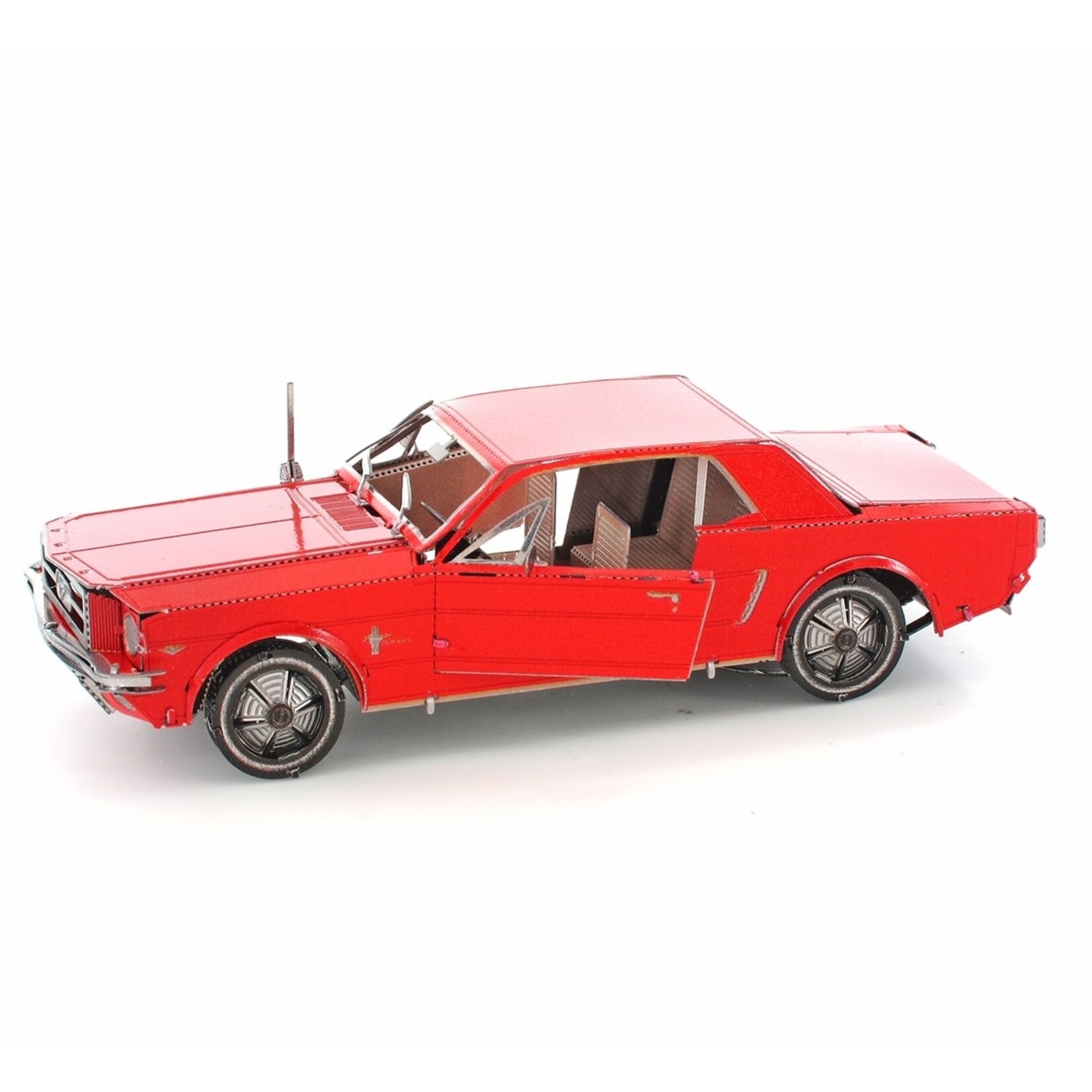 Metal Earth MMS056C Ford 1965 Mustang Coupe - Red Version